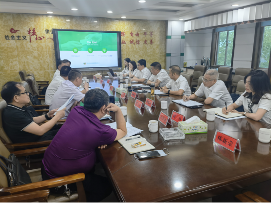 岳阳市农发集团赴华容对接乡村振兴合作事宜