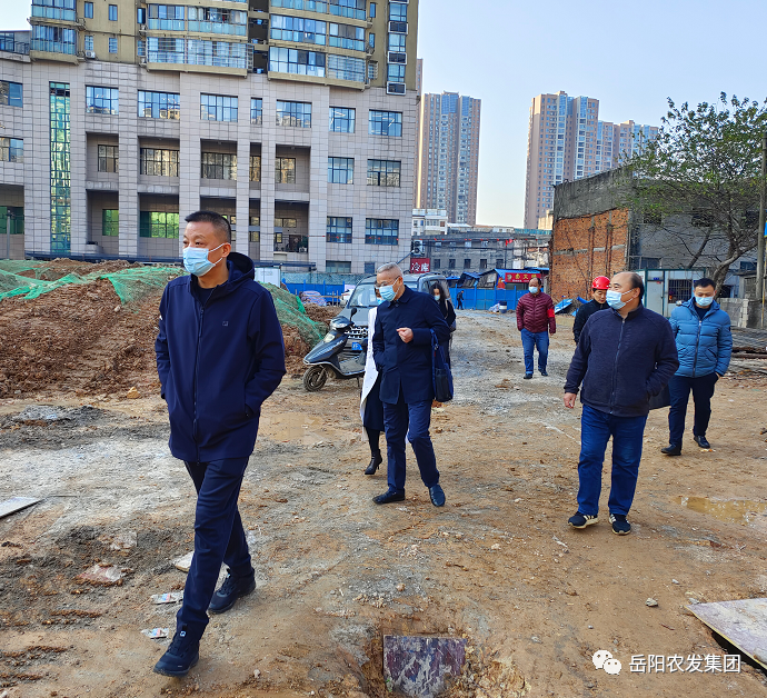 「 文明创建 」岳农集团扎实做好花板桥集贸市场迎检工作
